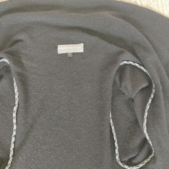 Merino Wool Soft, 1/2 sleeves Cardigan - Picture 5 of 5